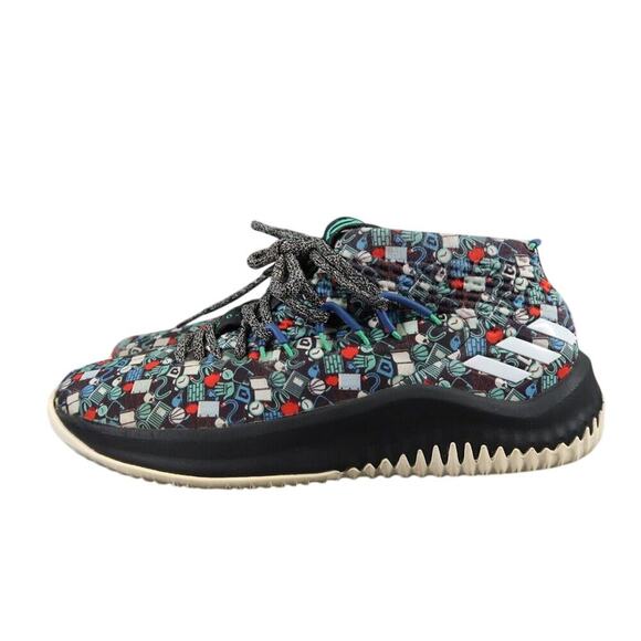 Adidas Shoes Mens 7.5 Sneakers Basketball Dame 4 Camp Athletic Active Mid Print main image 9
